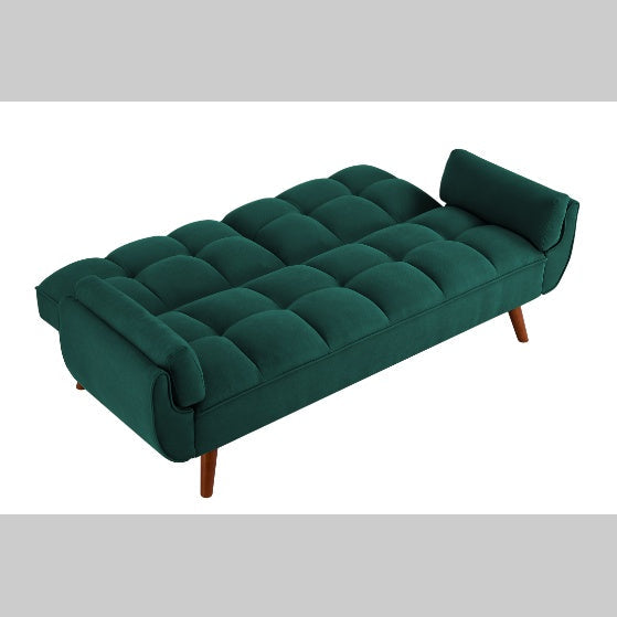 Fern Fabric Sofa Bed in green - view 5