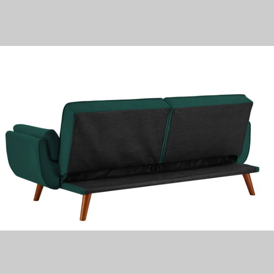 Fern Fabric Sofa Bed in green - view 3