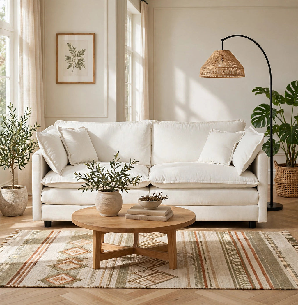 Cloud Fabric Loveseat