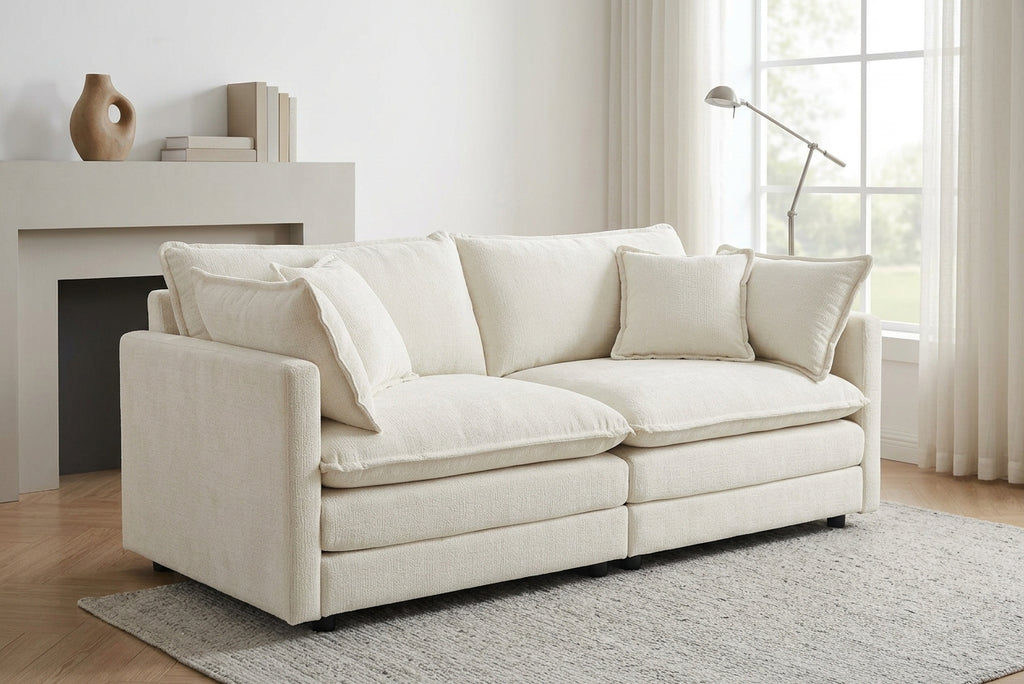 Cloud Fabric Loveseat